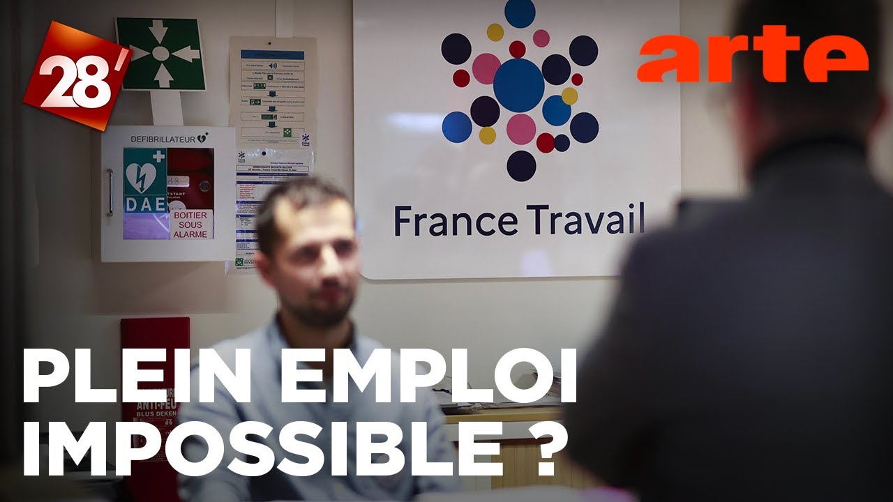 Hausse du chômage : l’objectif du plein emploi est-il inatteignable ? | 28 minutes | ARTE