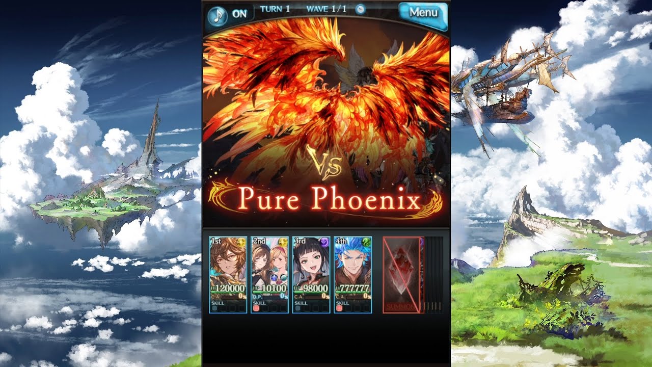 [GBF] Heart of the Sun - Story's Final Fight vs The Phoenix!