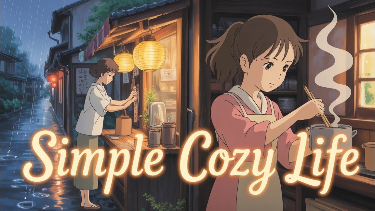 My Healing Ghibli Aesthetic Routine | Fajr, Paratha, Work & Night Chai