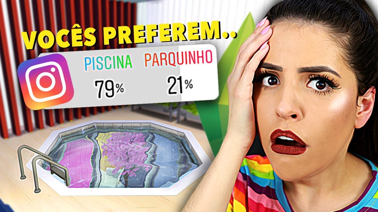 VOC&Ecirc;S DECIDEM MINHA CONSTRU&Ccedil;&Atilde;O NO THE SIMS  *desafio*
