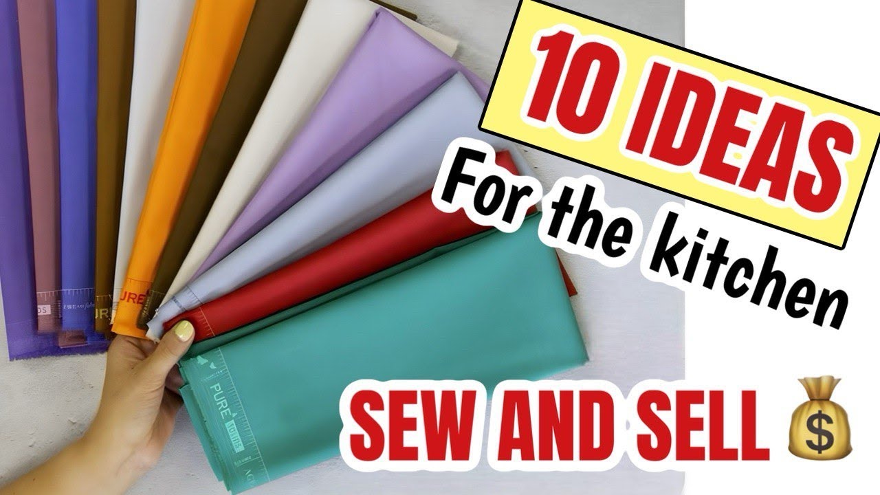 10 kitchen sewing projects you can make and sell | 10 Sewing Ideas for the Home