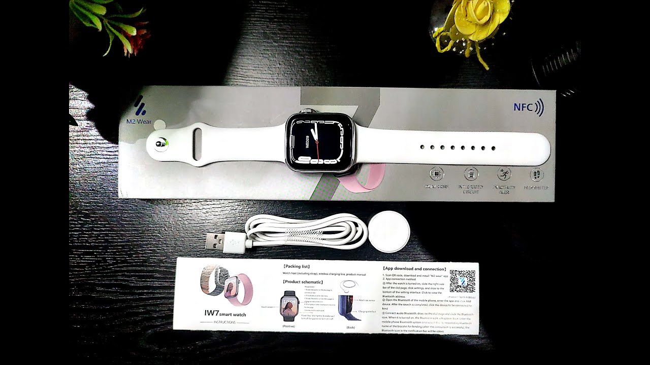 IW7 Smart Watch ⌚ unboxing + detail review | IW7 Smart Watch (Wireless Charging + Ultra LongStandby)