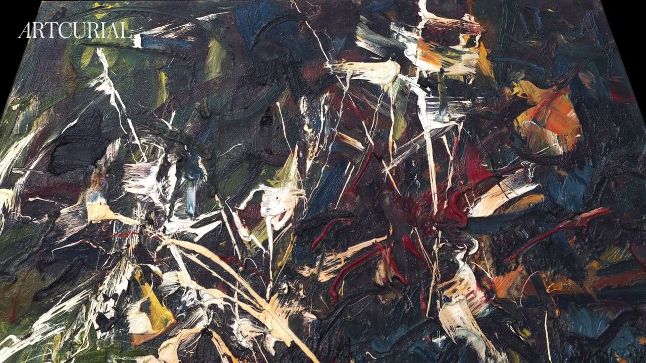 Jean Paul Riopelle - Hommage &agrave; Albert Marquet