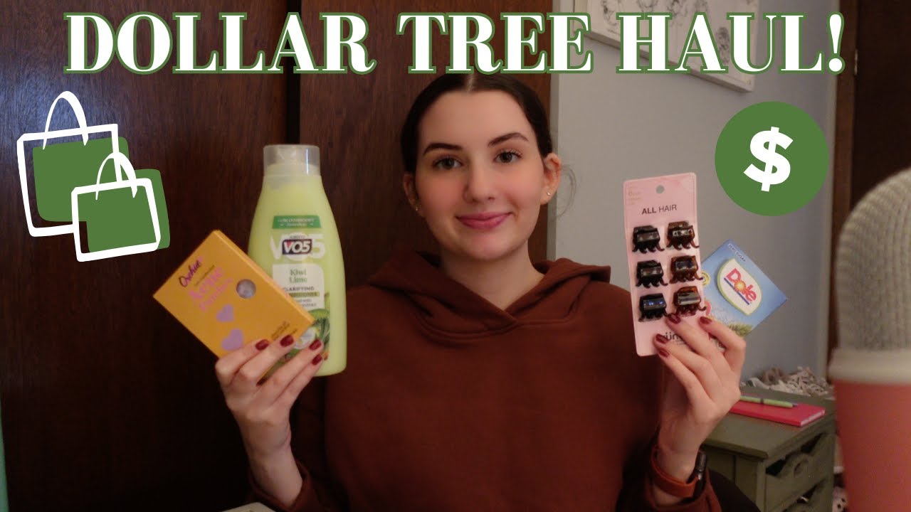 ASMR | Dollar Tree Haul! 💚
