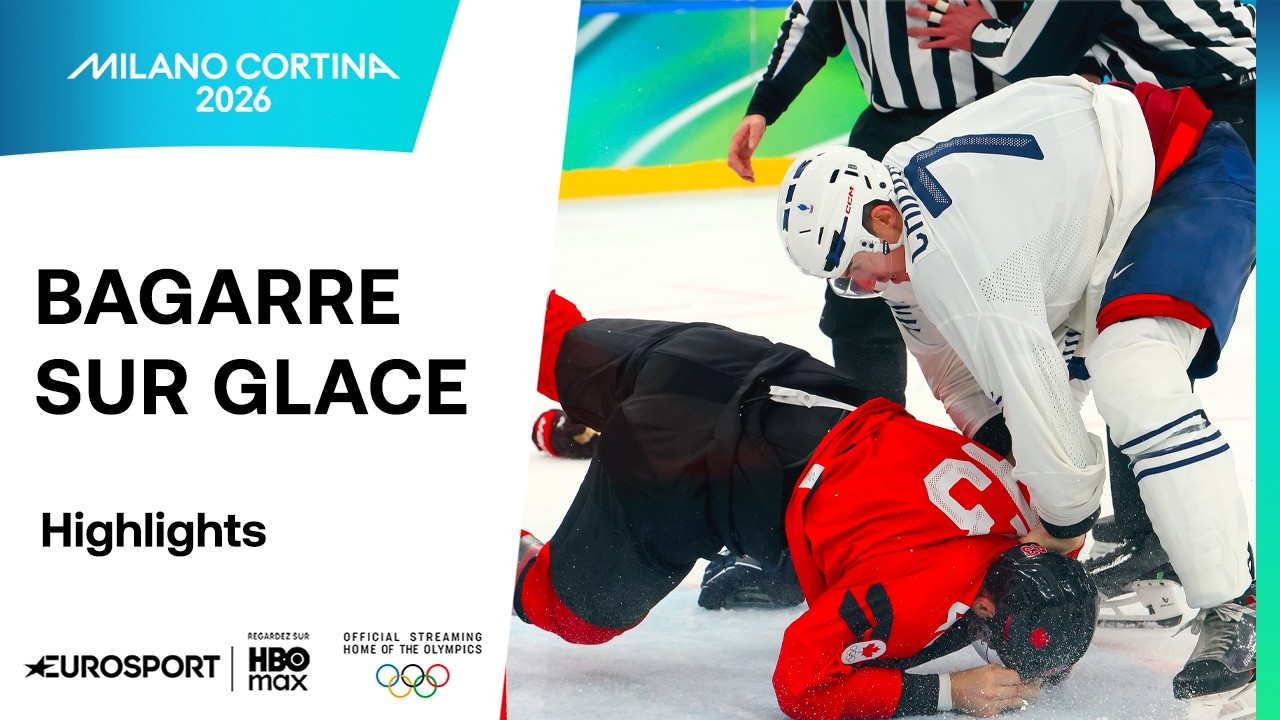 JO 2026 - Bagarre sur la glace : le dérapage entre Français et Canadiens