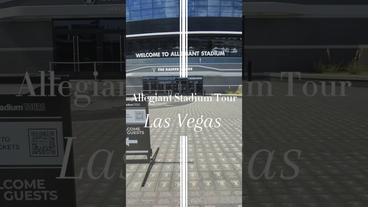 Allegiant Stadium Tour Las Vegas | Ray-Ban Meta Smart Glasses