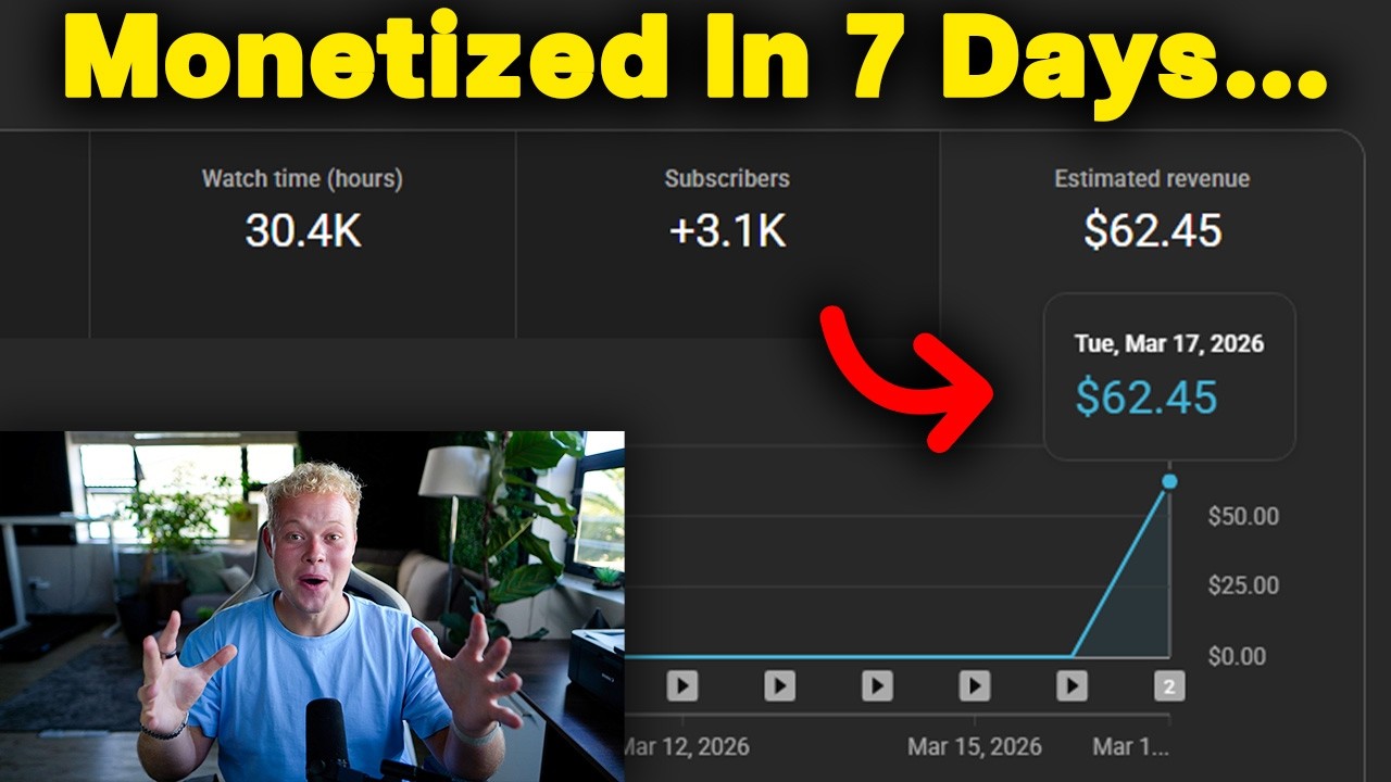How I Monetized A Subscribers Faceless AI YouTube Channel in Just 7 Days (FULL GUIDE)