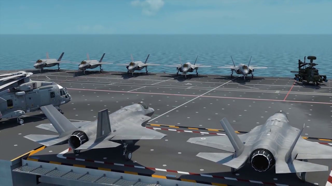 Queen Elizabeth-class carrier, animated tour
