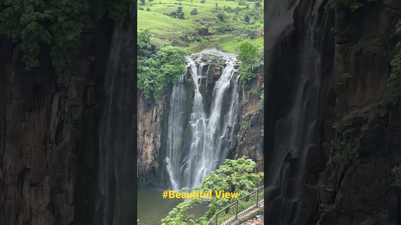 Beautiful Waterfall Indore #indore #patalpani #indoretravel #Indorerains