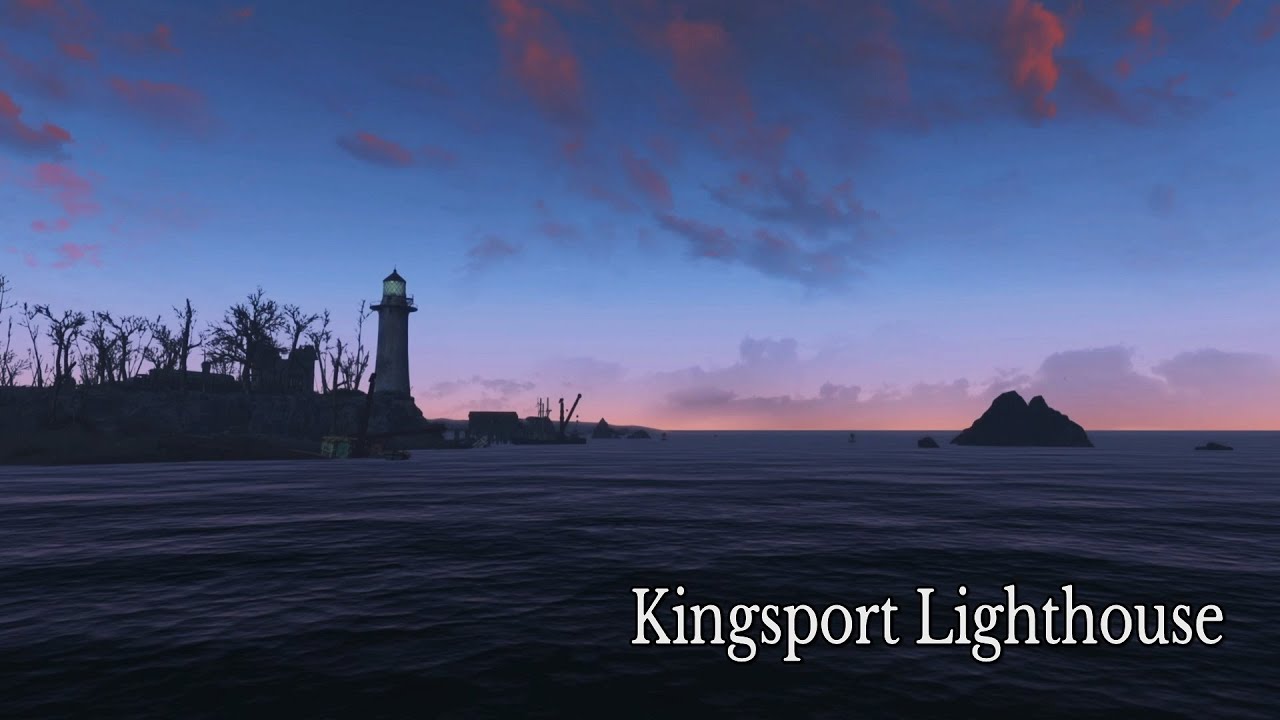Fallout 4  -  Kingsport Lighthouse    Study + Relax + Music  -  Composer : Inon Zur
