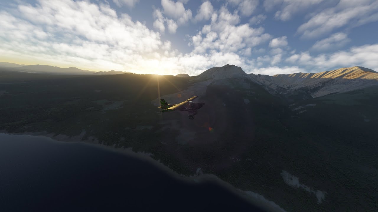 MSFS 2024 Ultra 4k Bush Flight - KitFox 912is - McCarthy Creek AK (PAMX) - Glacier Creek (N771)