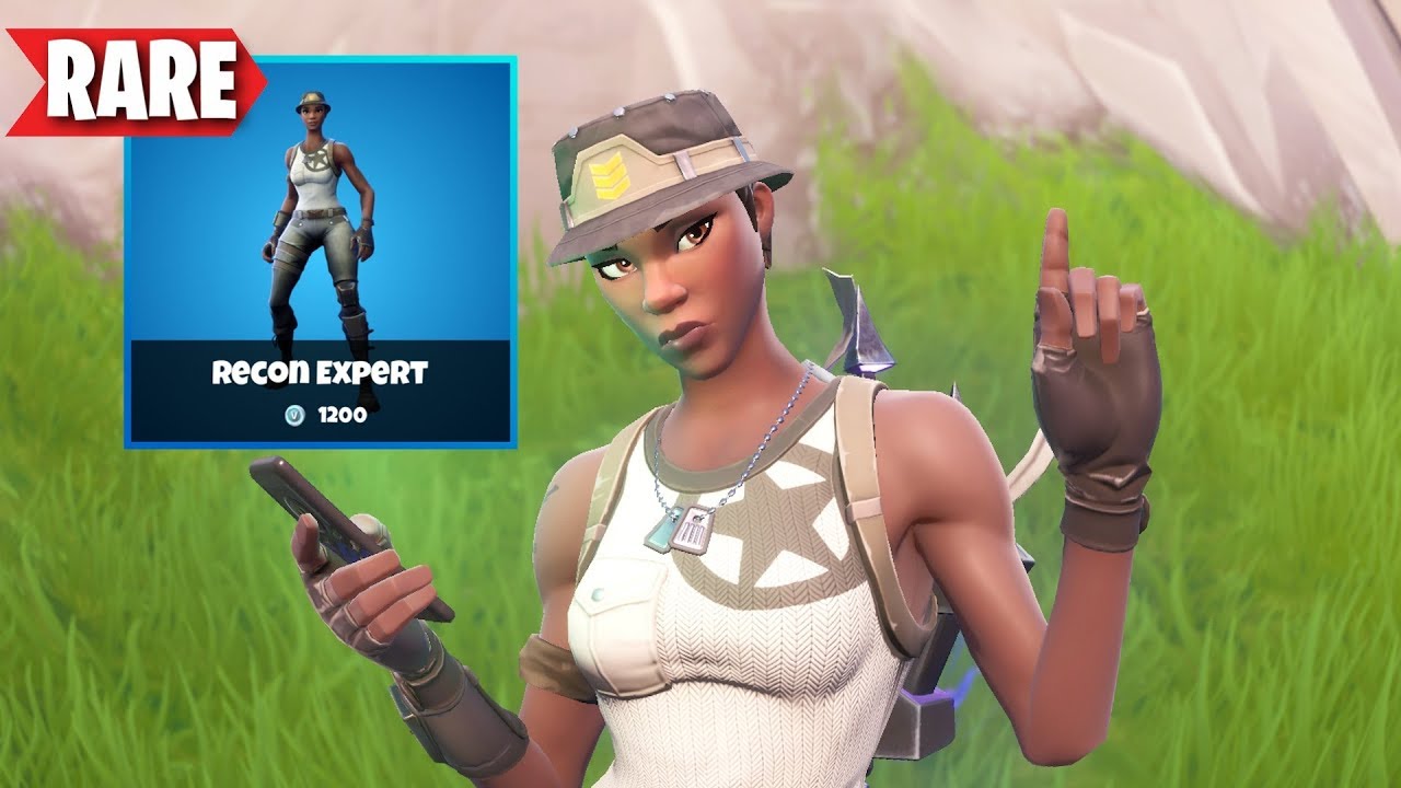 So this is my new RAREST skin... (Recon Expert)