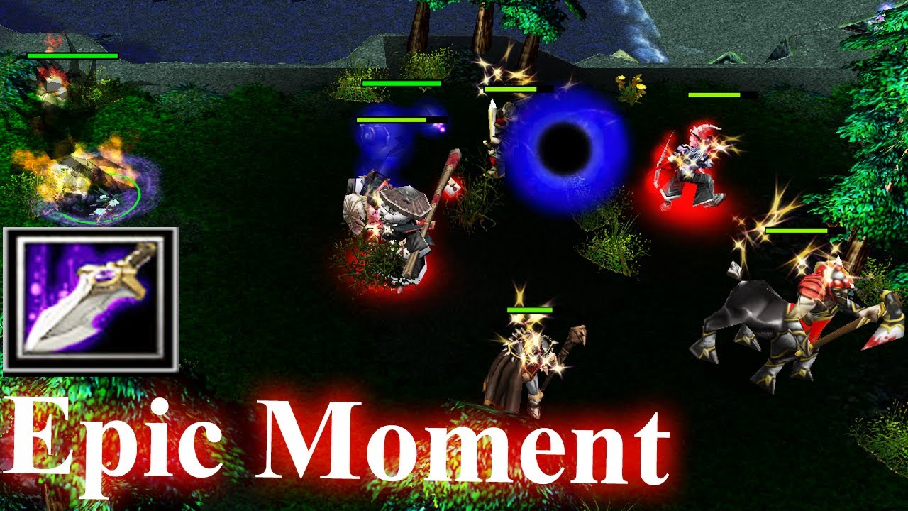 Dota 1 WoDotA Epic Moment Nevermore #dota1 #Top10 #iccup #warcraft3
