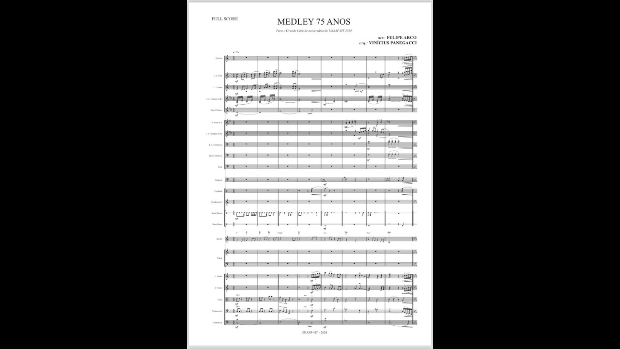 Medley 75 Anos do UNASP-HT
