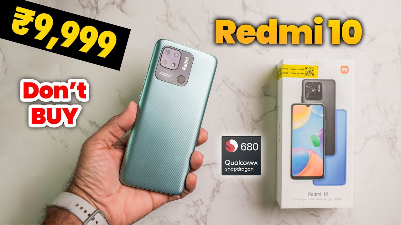Redmi 10 Unboxing - First Sale Unit | SD 680 | 6000mAh Battery | UFS 2.2