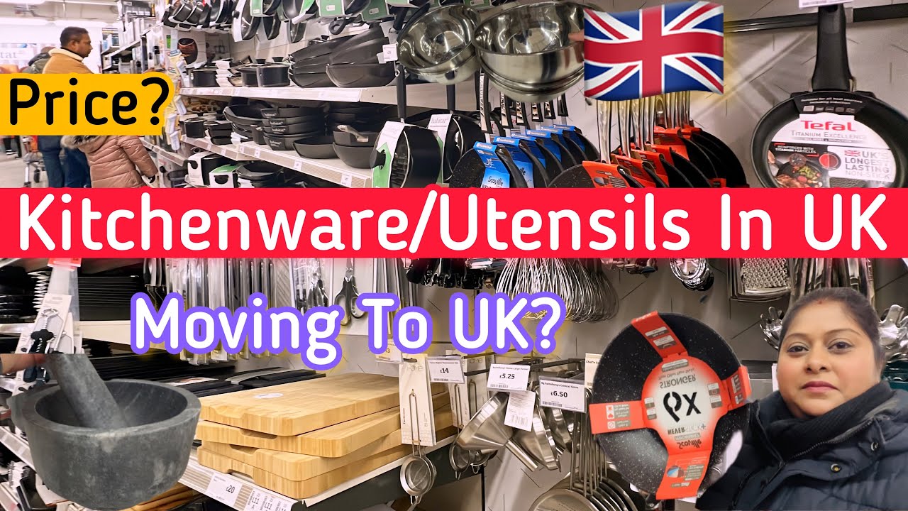 Kitchen Item You Will Get In UK | Moving To UK? Things Not To Pack | Kitchenware/Utensils