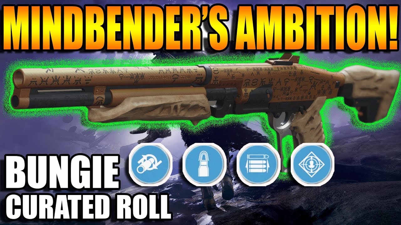Destiny 2 | Mindbender's Ambition Shotgun Bungie Curated Roll PvP Gameplay Review | Forsaken DLC