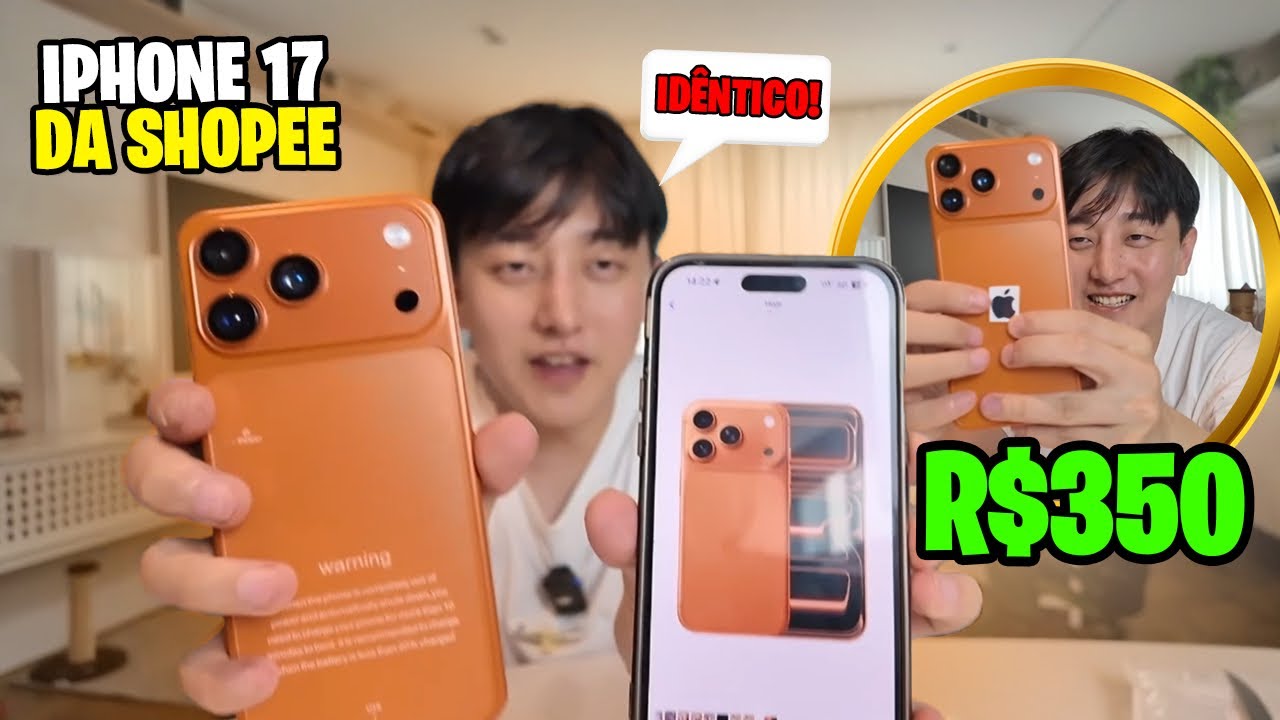 COMPREI Iphone 17 PRO MAX da Shopee!!!!!!!