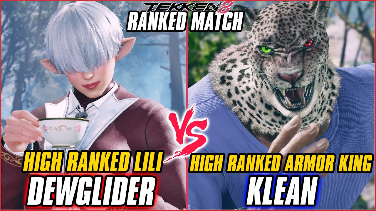 TEKKEN 8 ▰ DEWGLIDER ( Lili ) vs KLEAN ( Armor King ) ▰ TEKKEN 8 RANKED GAMEPLAY