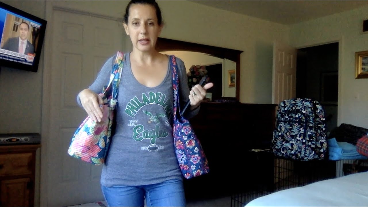 Iconic Small Vera Tote vs. Hadley East West Tote (viewer request)