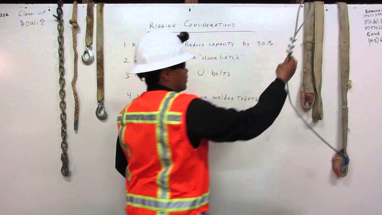 Rigging   Inspection Considerations By Erick Morales