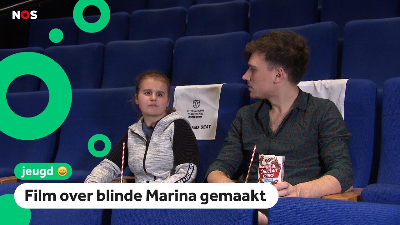 Marina is blind én kan paardrijden en vloggen
