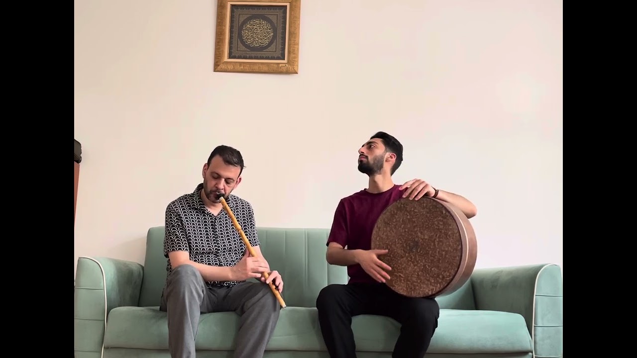 Başar Dikici - Fazıl Karagöz • Şâh-ı Merdânın Âvâzı 🎶 (Ney-Bendir) Acemkürdî  ( Raksan Usûlü )