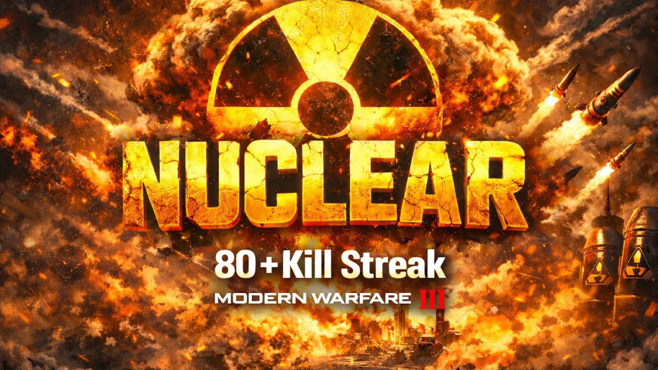 NUCLEAR ☢️ 80 + Kill Streak ‼️ Call of Duty Modern Warfare 3