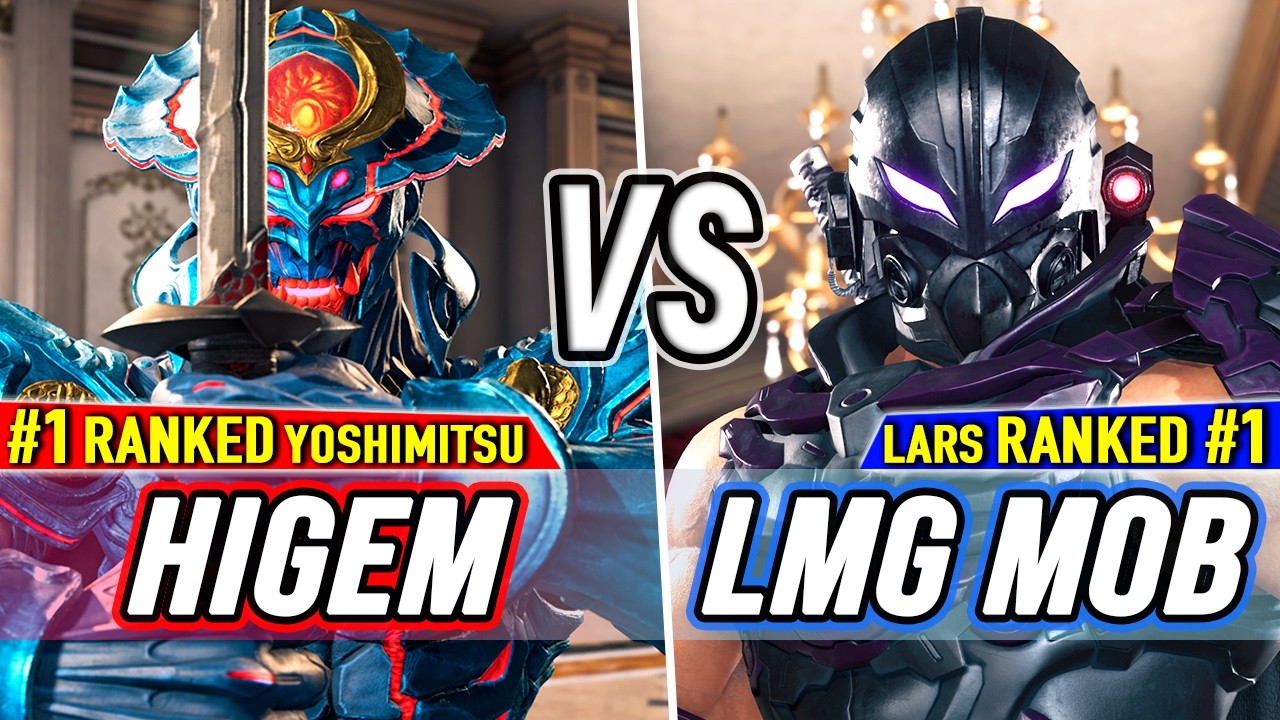 T8 🔥 Higem (#1 Ranked Yoshimitsu) vs LMG MoB (#1 Ranked Lars) 🔥 Tekken 8 High Level Gameplay
