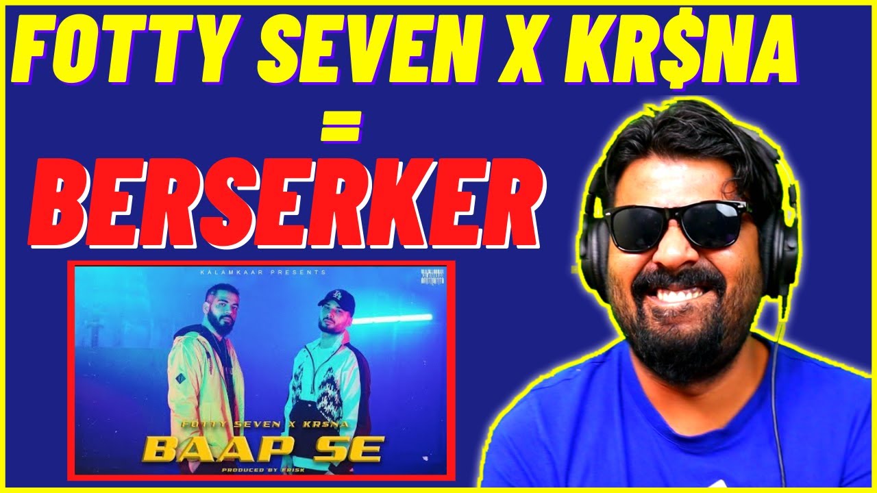 FOTTY SEVEN BAAP SE ft. KR$NA REACTION | ASLI INDEPENDENT EP | FOTTY SEVEN NEW SONG | AFAIK
