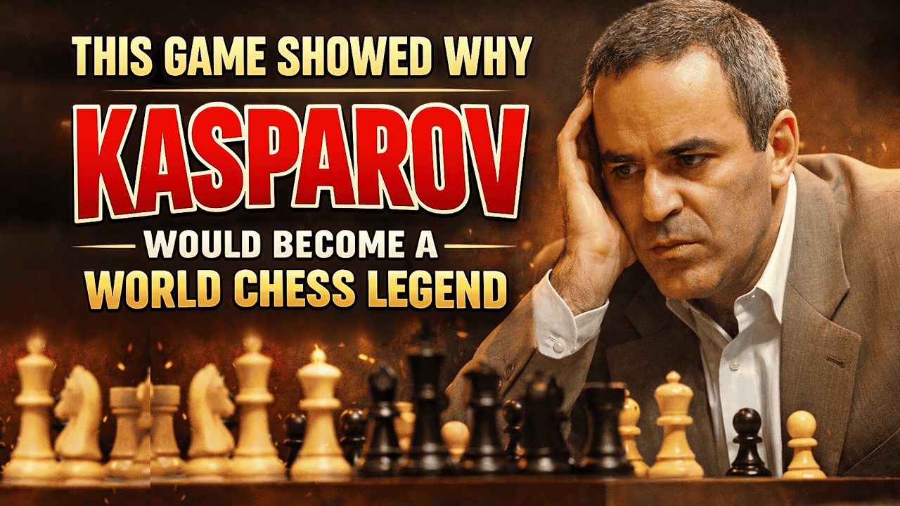The BRUTAL Game That Proved Kasparov Was Already a GENIUS at 14! Sendur vs Kasparov