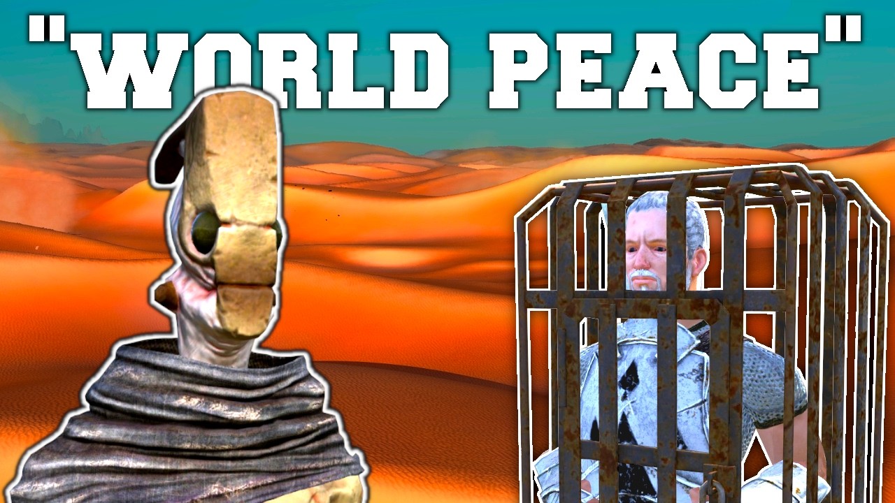 I Kidnapped all World Leaders to Enforce World Peace in Kenshi!