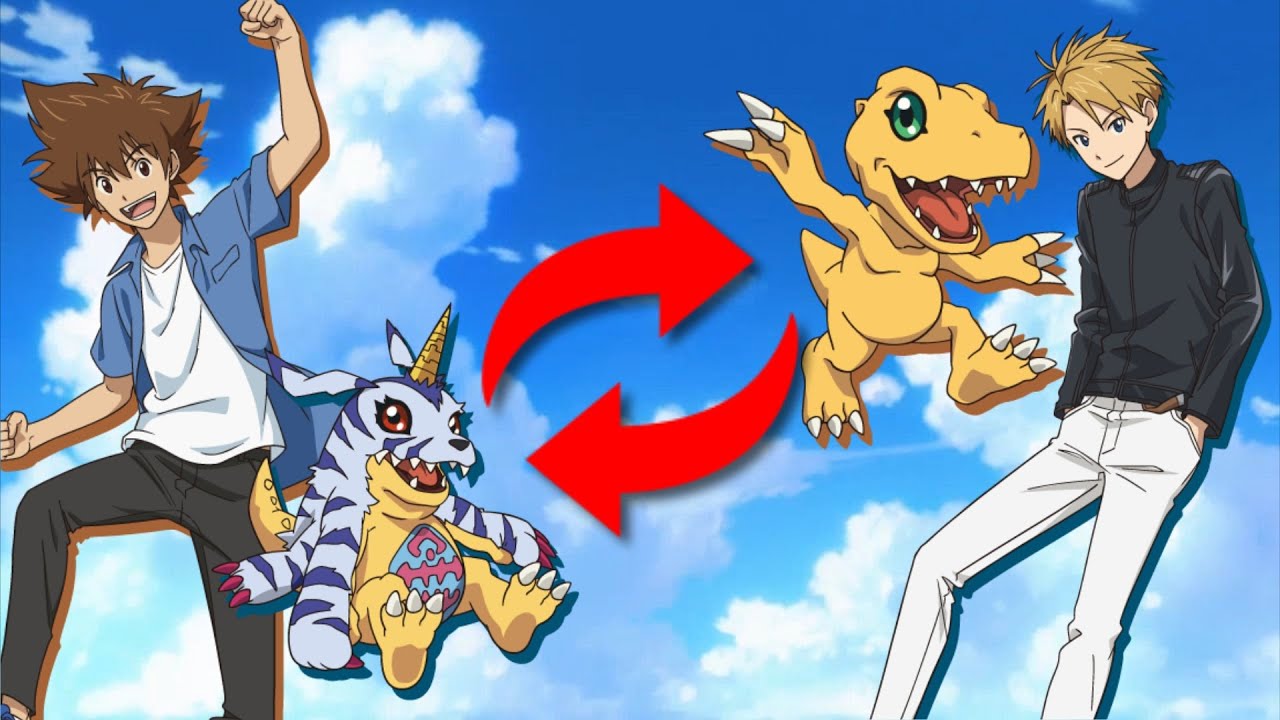 What If They SWAPPED Partners From Digimon Adventure?
