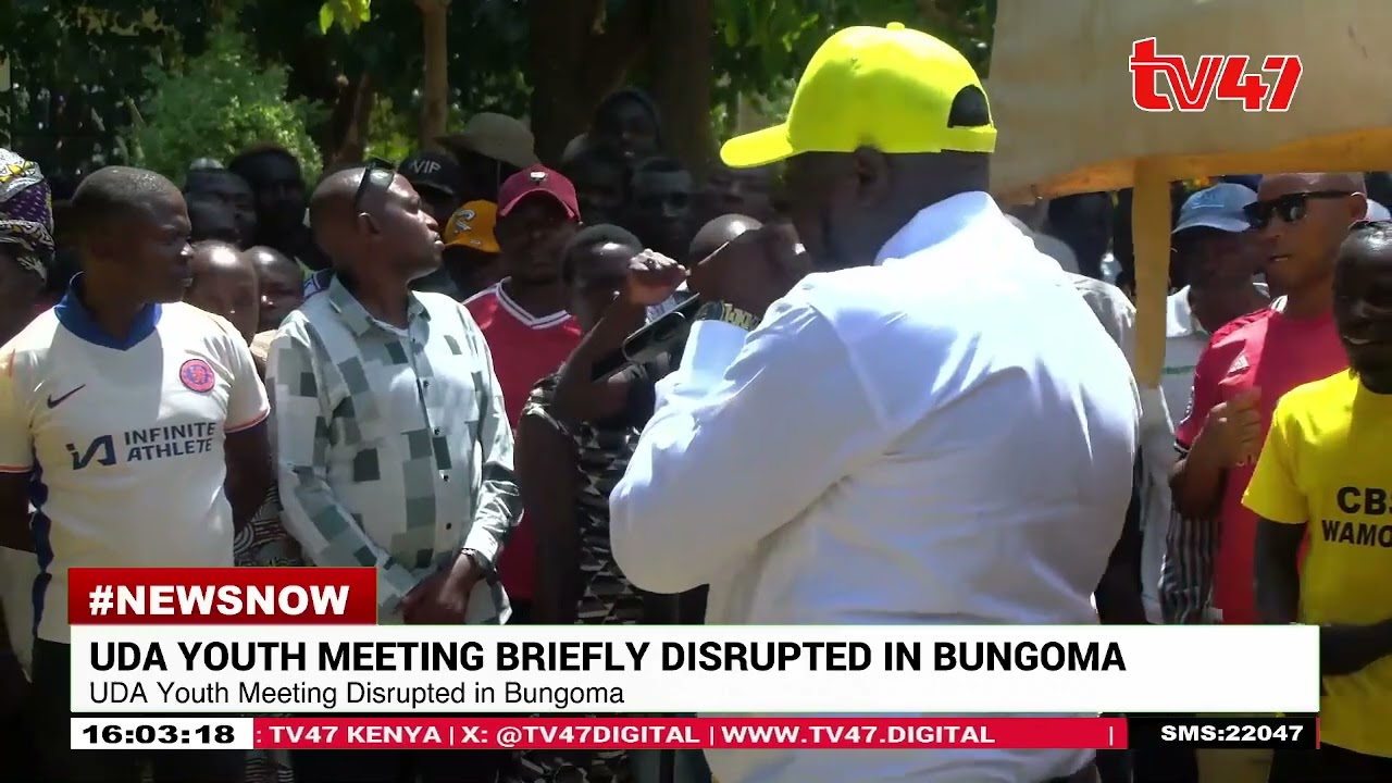 UDA Youth meeting briefly disrupted in Bungoma