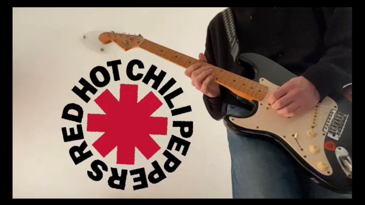 Mellowship slinky in B Major- red hot chili peppers (guitar cover)
