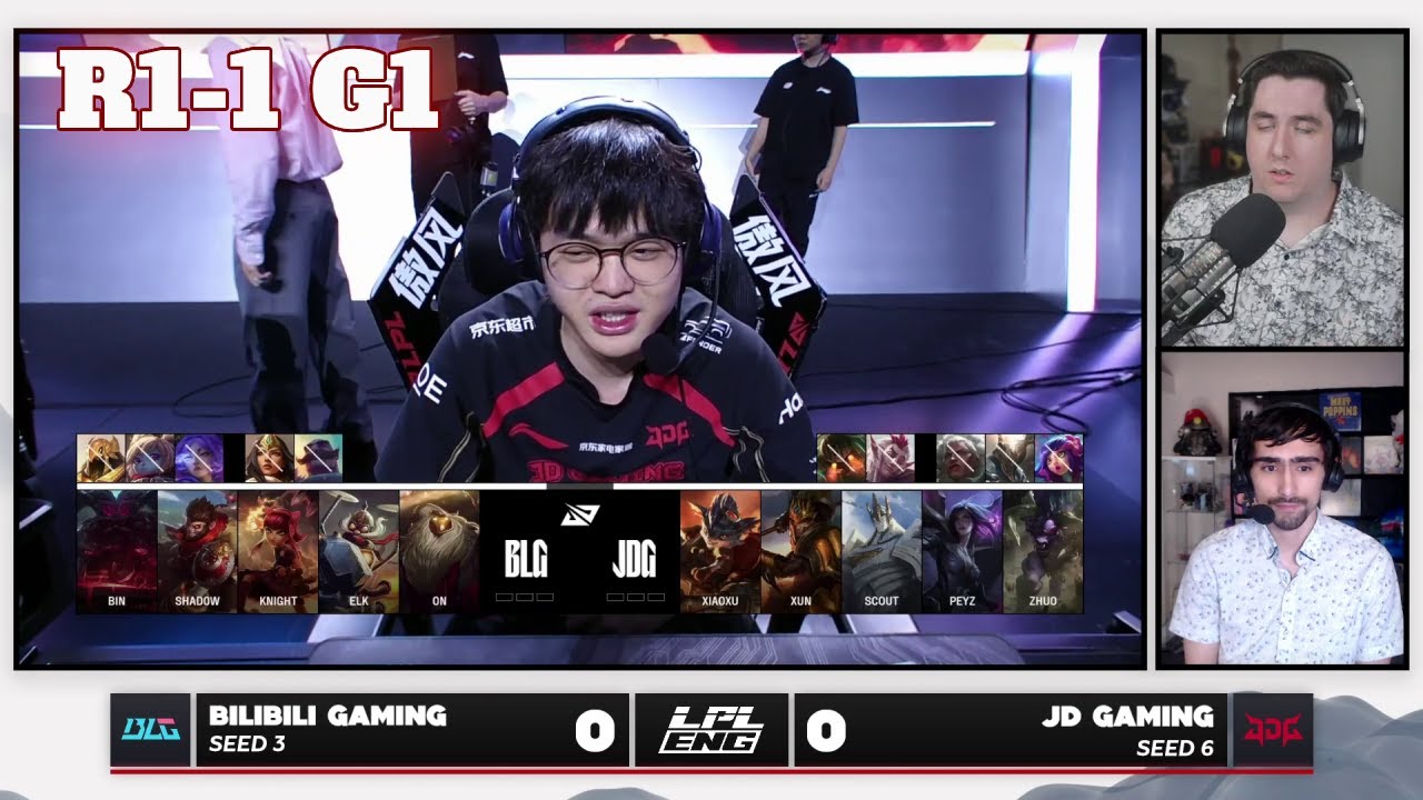 BLG vs JDG - Game 1 | Round 1 S15 LPL Summer Playoffs 2025 | Bilibili Gaming vs JD Gaming G1 full
