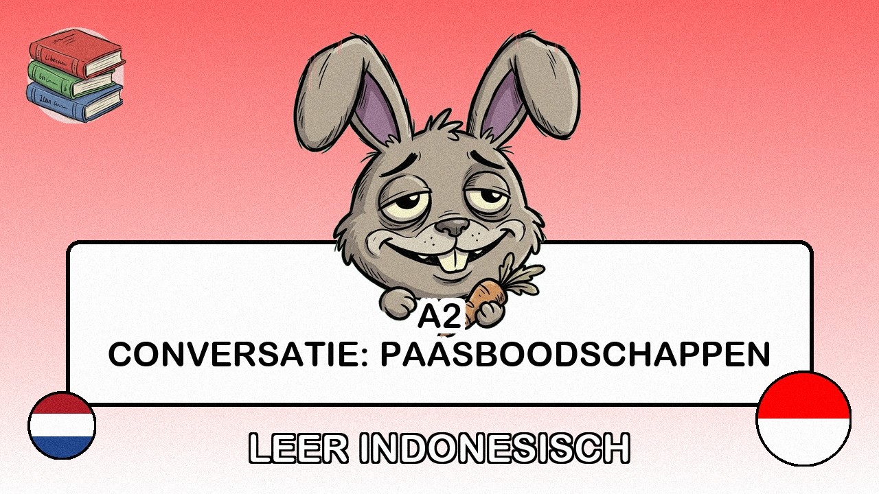 🇳🇱&rarr;🇮🇩 Leer Indonesisch - A2 Conversatie: Paasboodschappen