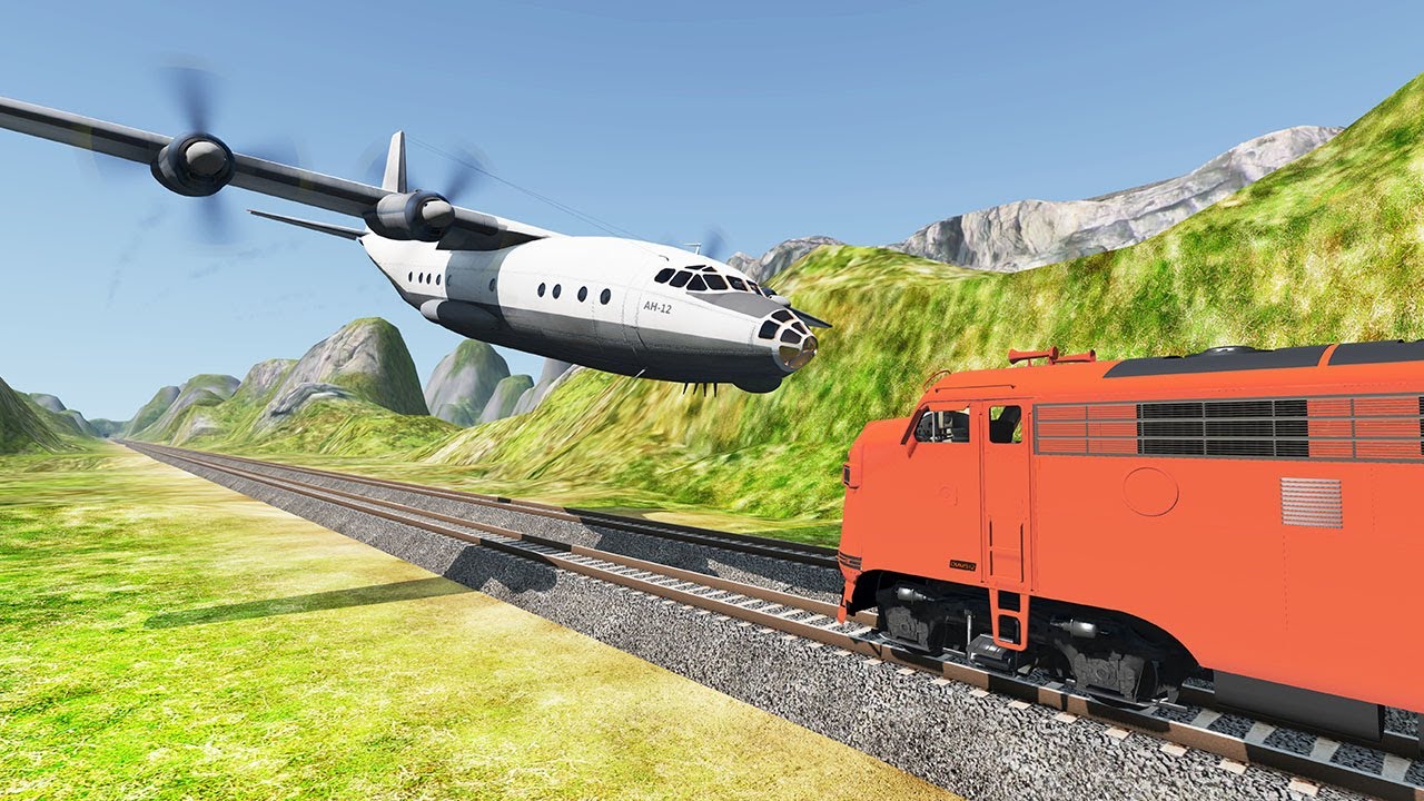 Trains VS Planes - Terrible Crashes