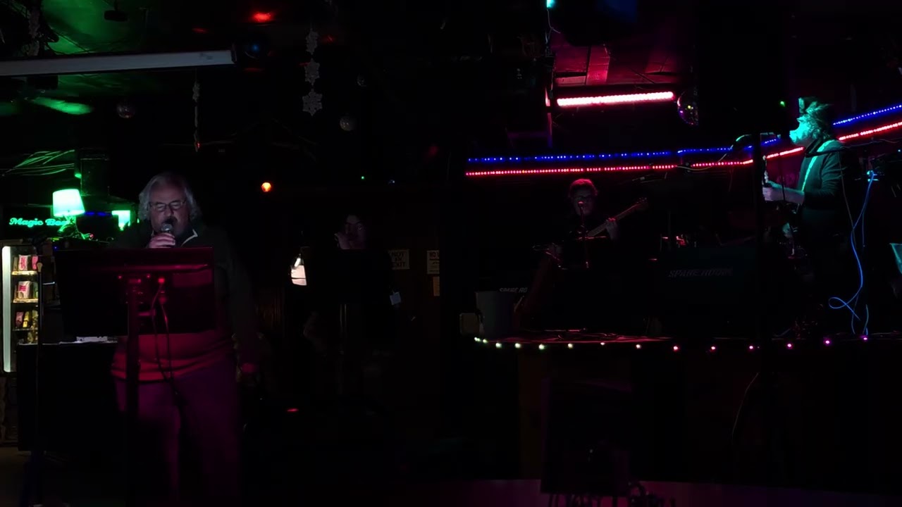 Mark M. singing The Boys Are Back In Town
