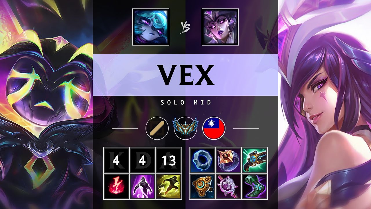 Vex Mid vs Syndra - TW Challenger Patch 25.13