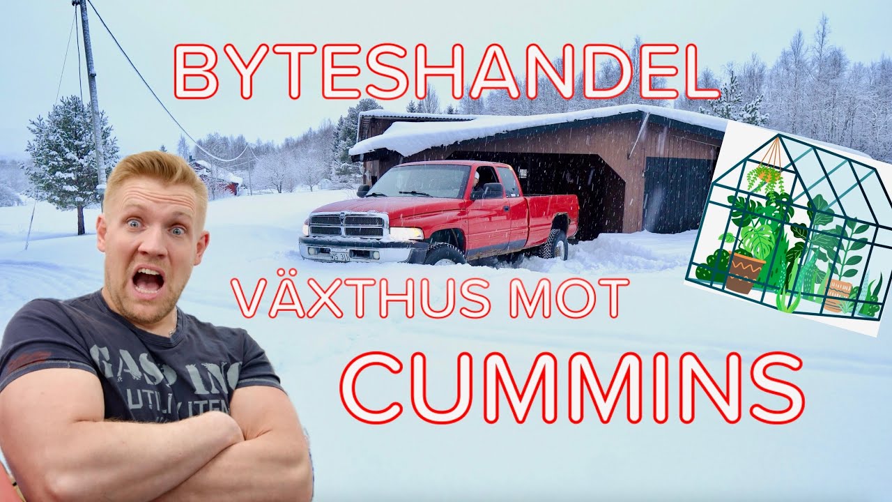 DODGE RAM FAST I SNÖN