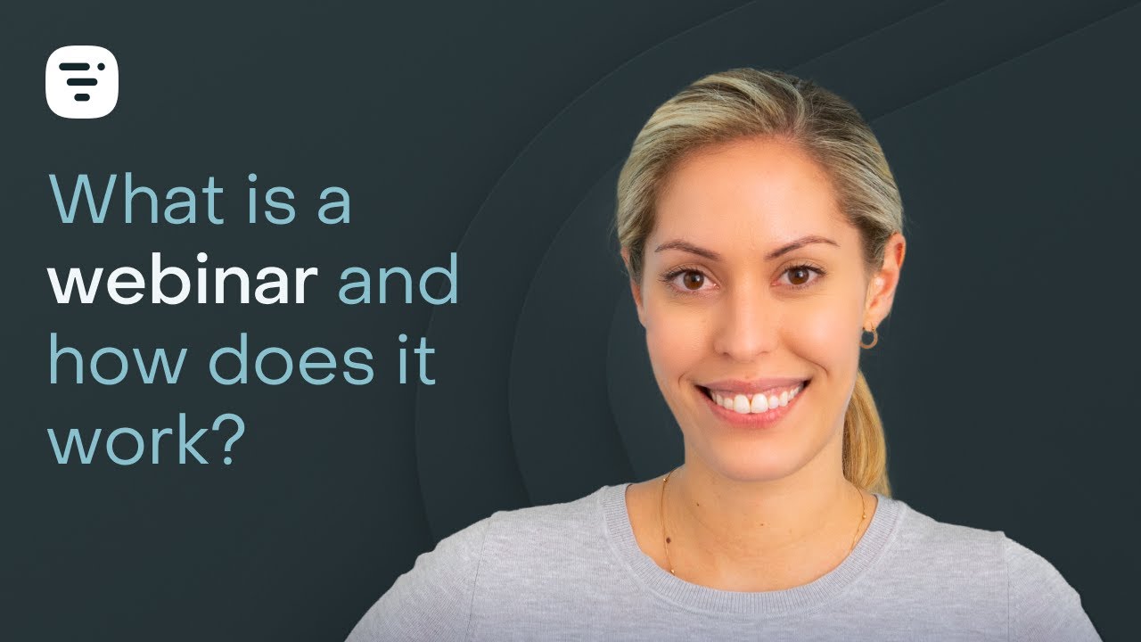What is a webinar and how does it work?