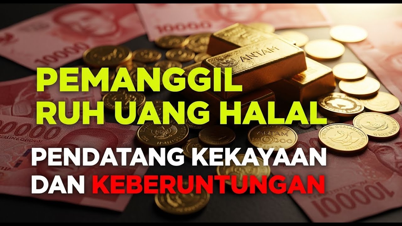 Ruqyah Pemanggil Ruh Uang | Pemangkin Kekayaan, Keberuntungan & Rezeki Mengalir Deras