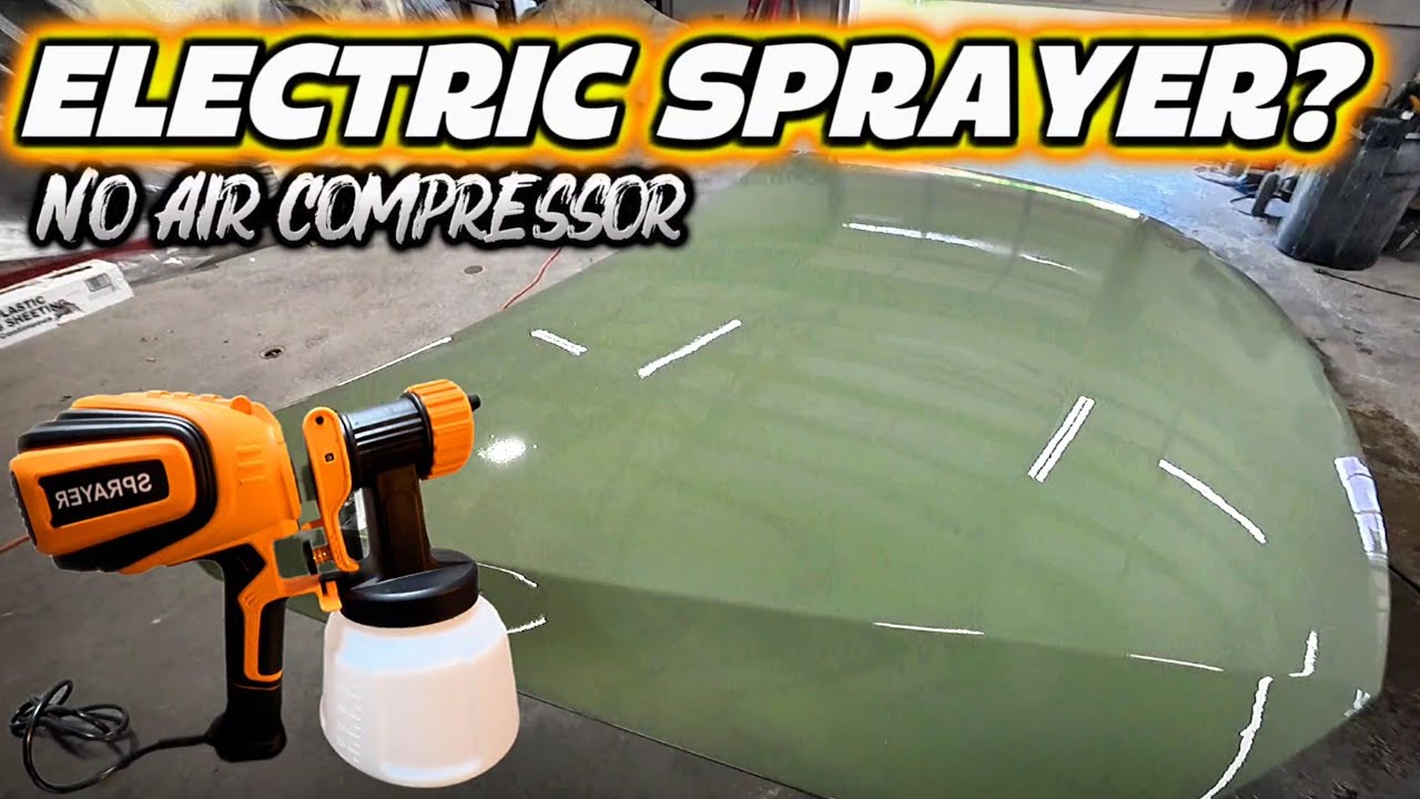Can You Paint a Car Hood With an Electric Sprayer? (I Tried It!)