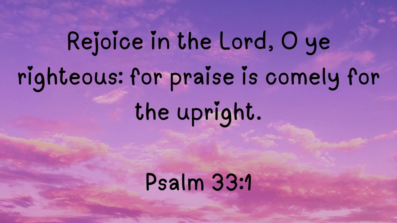 Rejoice in the Lord