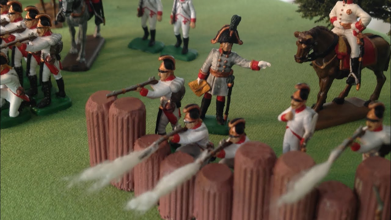 Diorama - Campagne de Napoléon - 1814