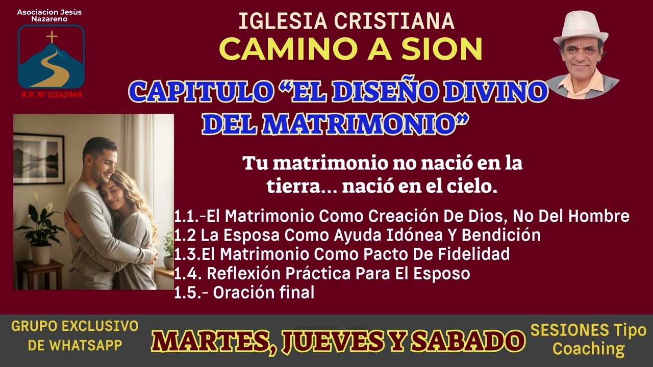 CAPITULO 1 EL DISEÑO DIVINO DEL MATRIMONIO