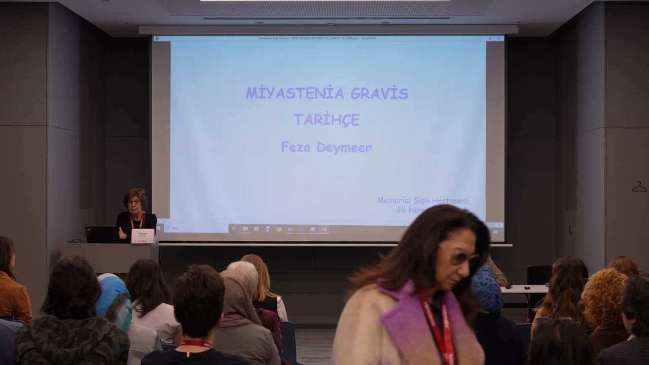 Myasthenia Gravis Sempozyumu 1. Oturum - Prof. Dr. Özlem Güngör Tunçer - Nöroloji