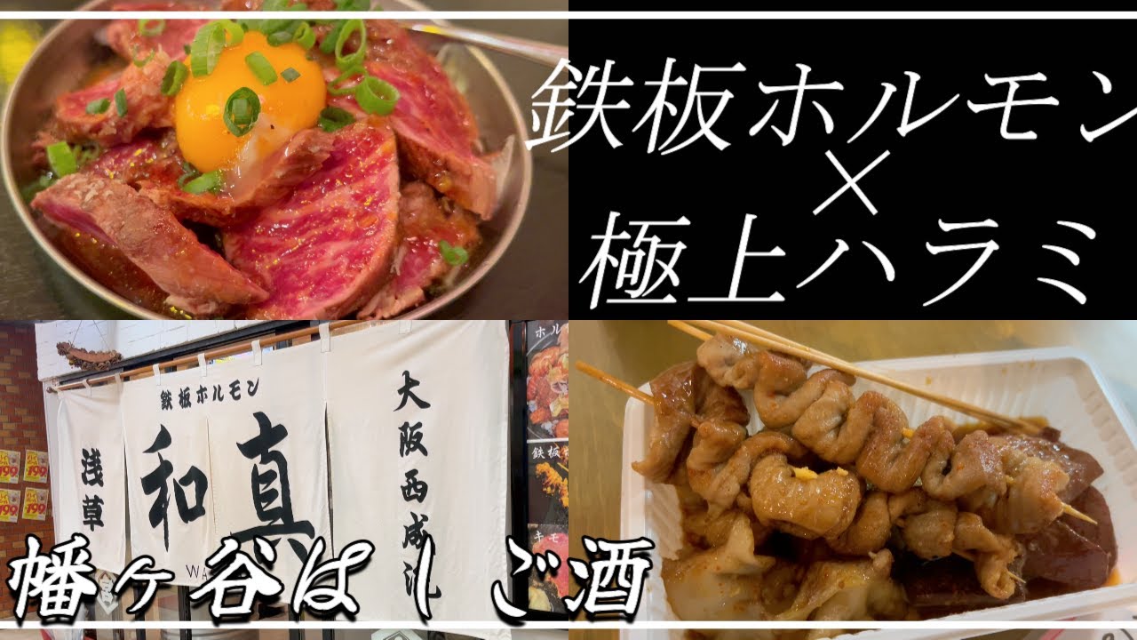 【幡ヶ谷】仕事終わりのコスパ最高はしご酒！幡ヶ谷でハラミとホルモンを楽しむ