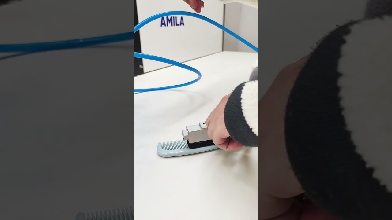 AMILA 丨Mini foam gripper MPT Handle for Plastic Comb